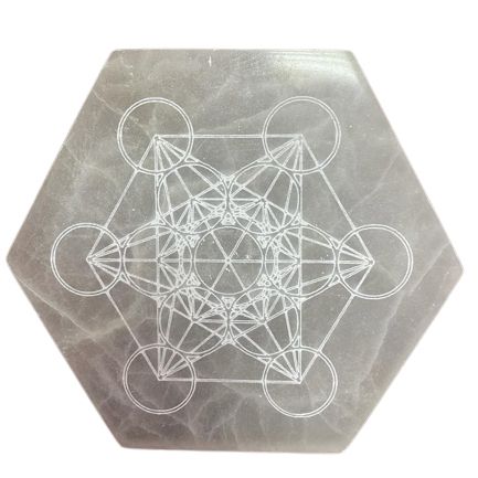 Hexagonal Charging Plate 18cm - Direction & Decision | Auro & Co