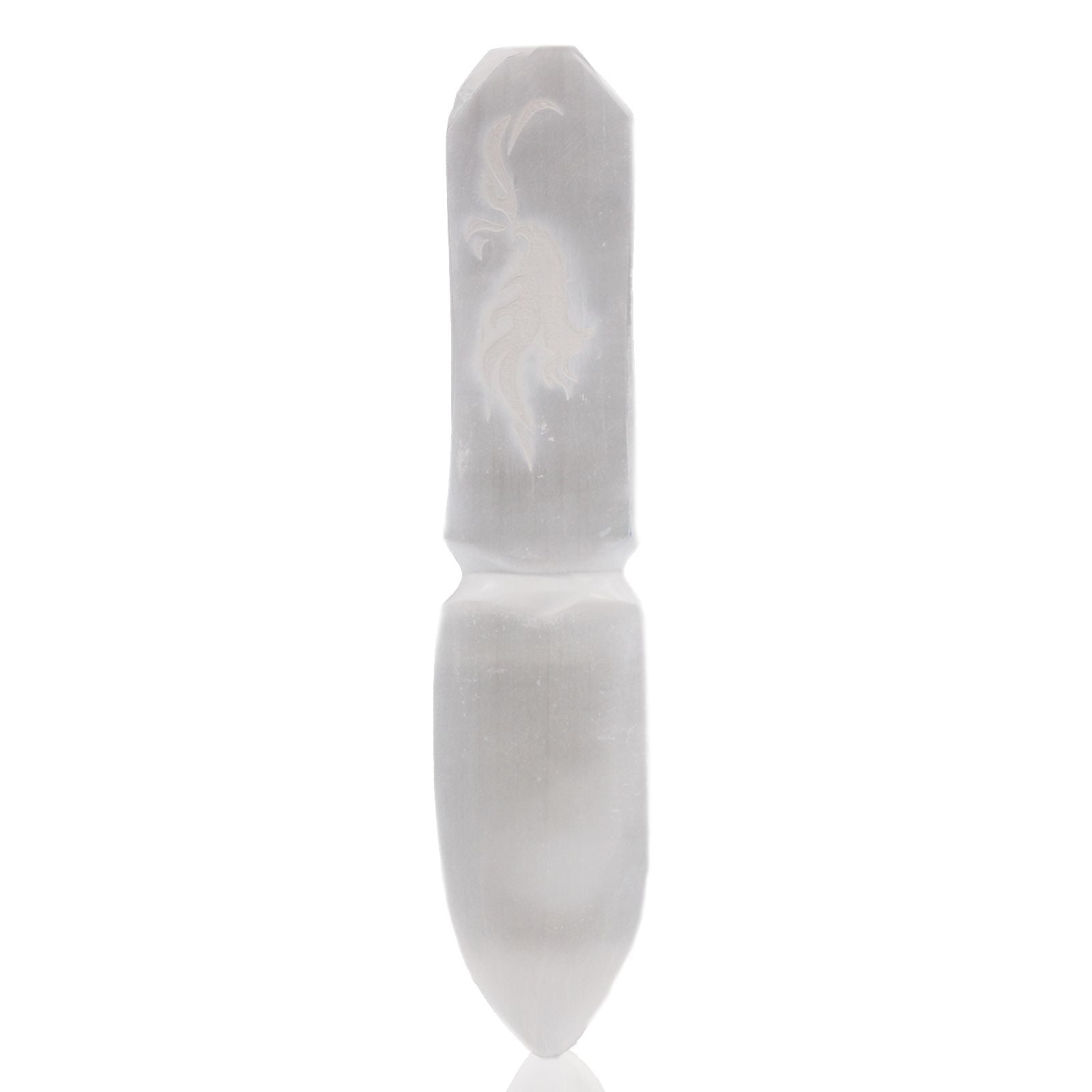 Selenite Ritual Knife - Letting go of the past – lifestyle shot