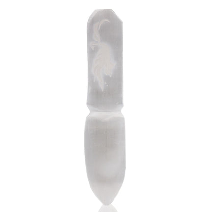 Selenite Ritual Knife - Letting go of the past – lifestyle shot