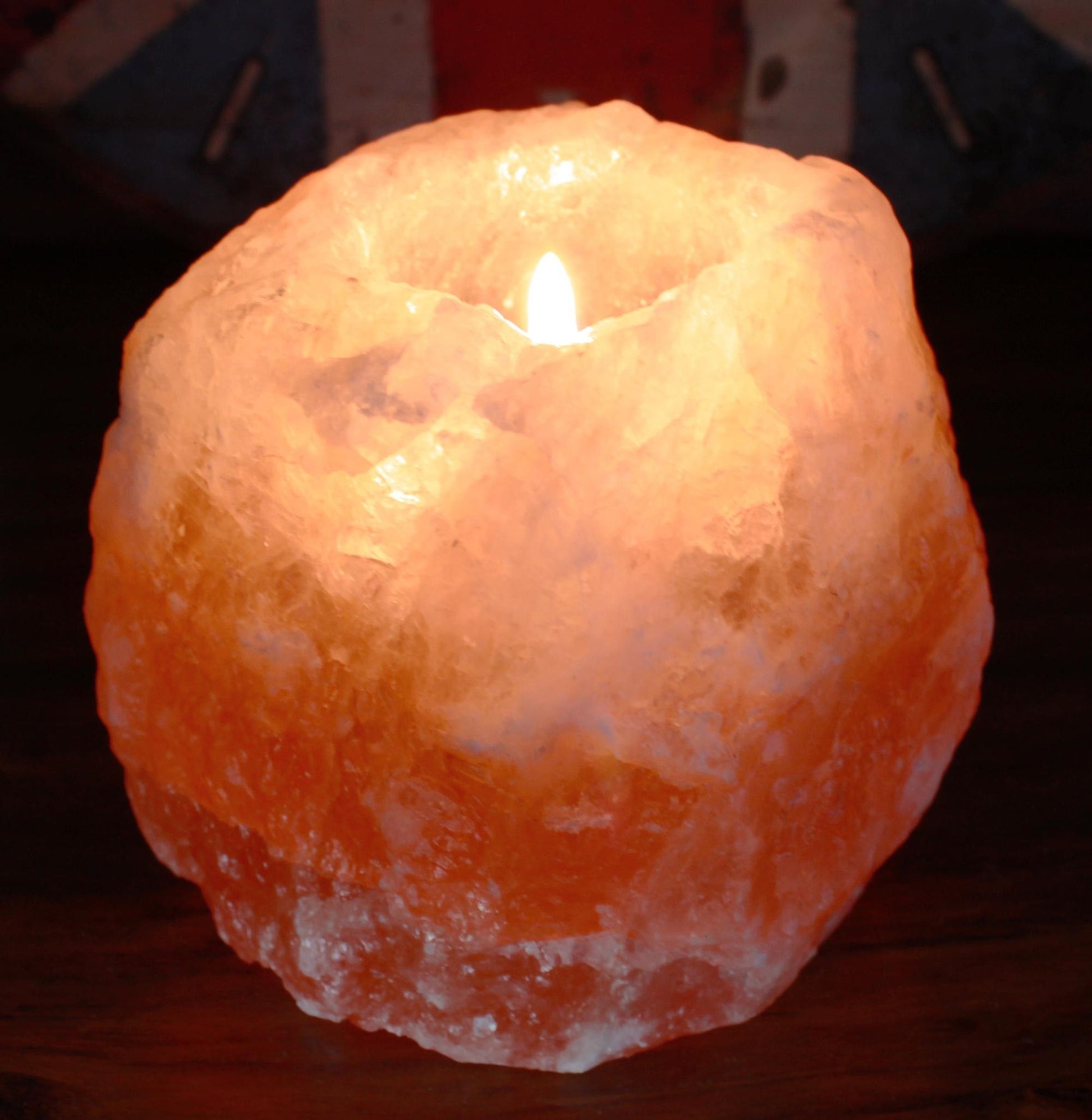 Quality Natural Salt Candle Holder – packaging