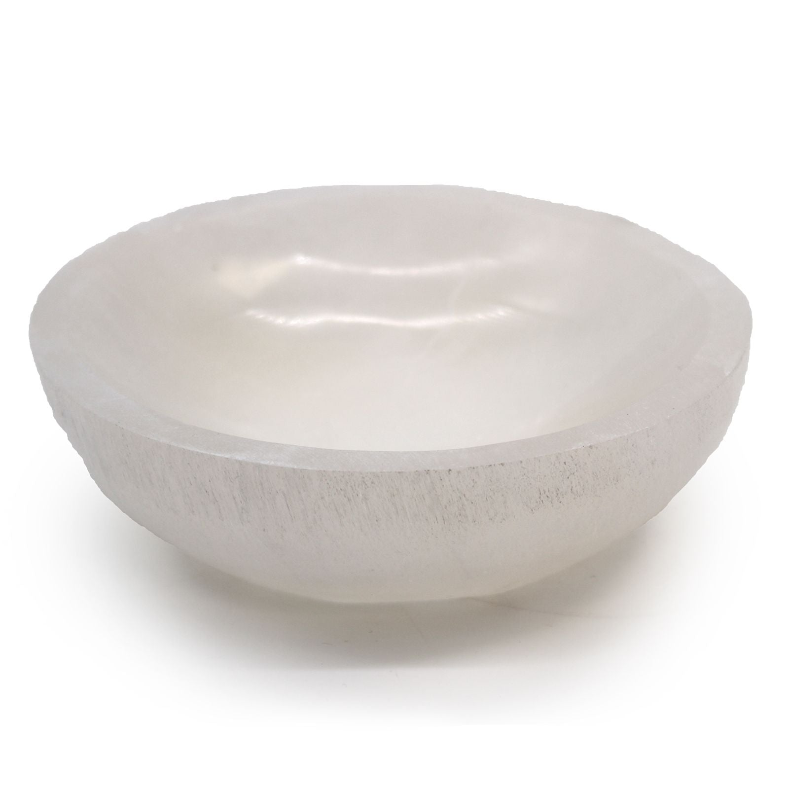 Selenite Round Bowl - 15cm | Auro & Co
