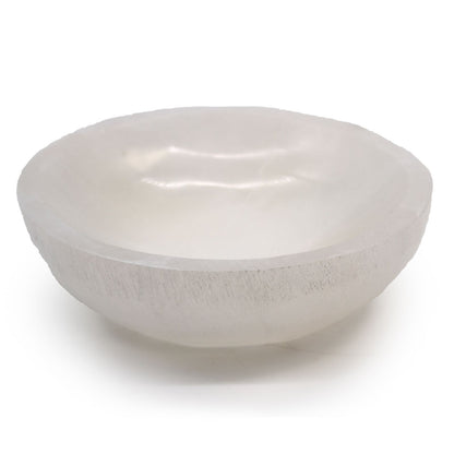 Selenite Round Bowl - 15cm | Auro & Co