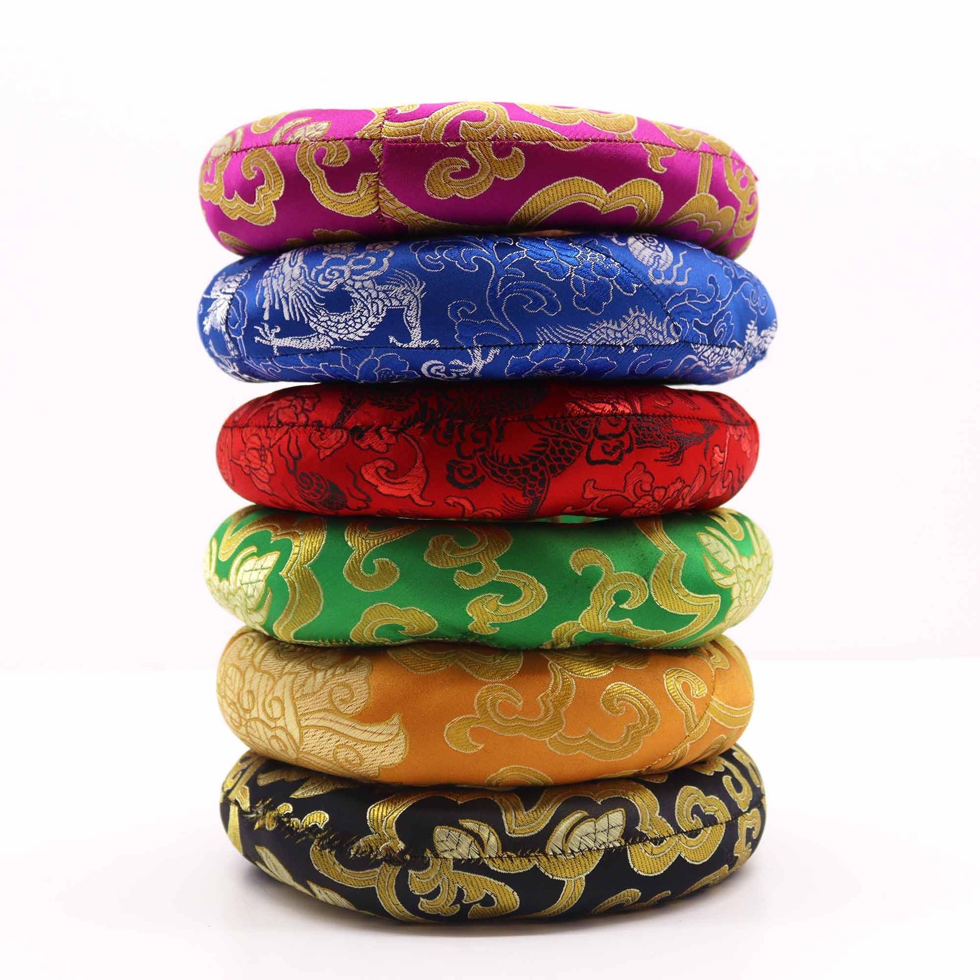 Hoop Cushion 16cm (for 18-20cm Singing Bowl) - Assorted Colours – detail view