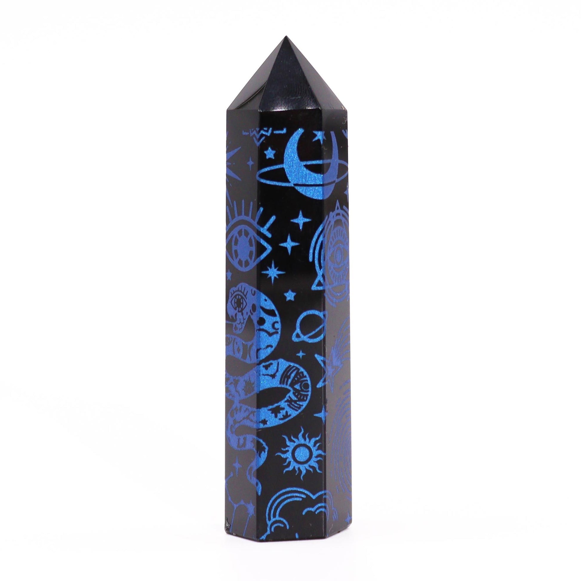 Black Obsidian Point - Mystic Story - Midnight Blue – product image 5