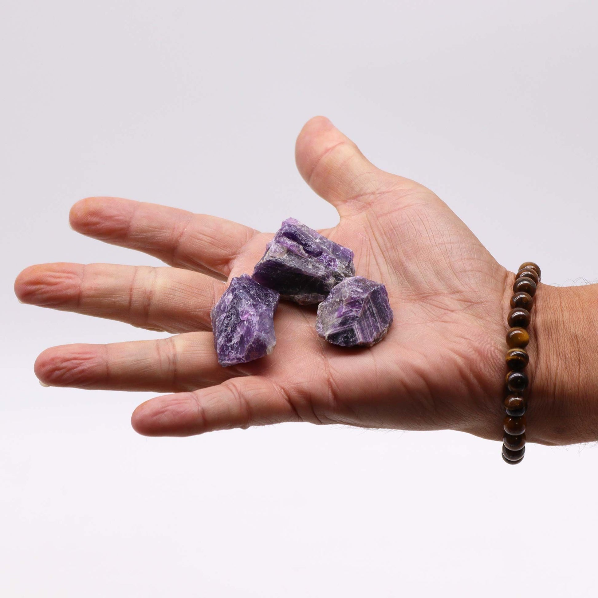 Raw Crystals (500gm) - Amethyst – lifestyle shot