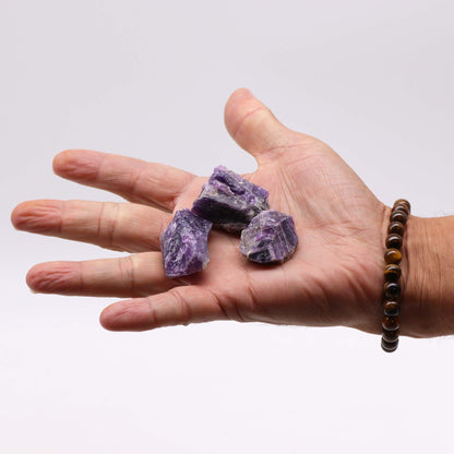 Raw Crystals (500gm) - Amethyst – lifestyle shot