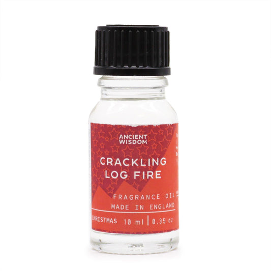 Crackling Log Fire Fragrance Oil 10ml – lifestyle shot
