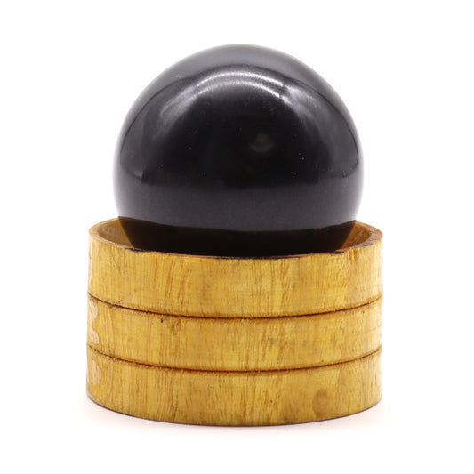 Gemstone Sphere 40mm - Tourmaline  with Stand | Auro & Co