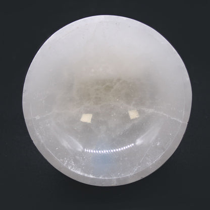 Selenite Round Bowl - 8cm – detail view