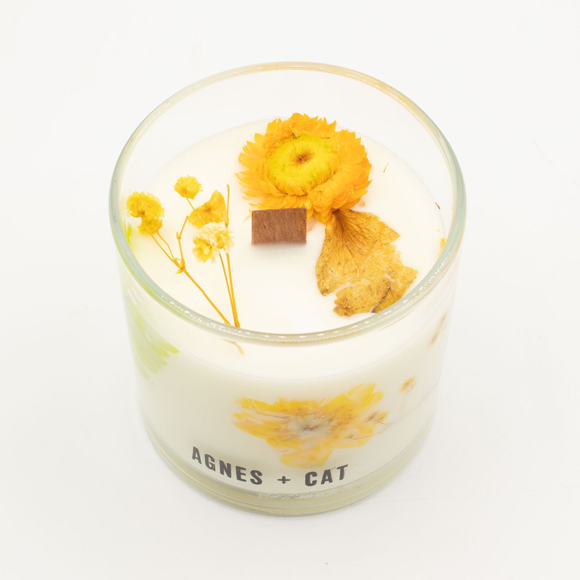 Agnes + Cat Botanical Soy Wax Candle - Rydal Oudh | Auro & Co