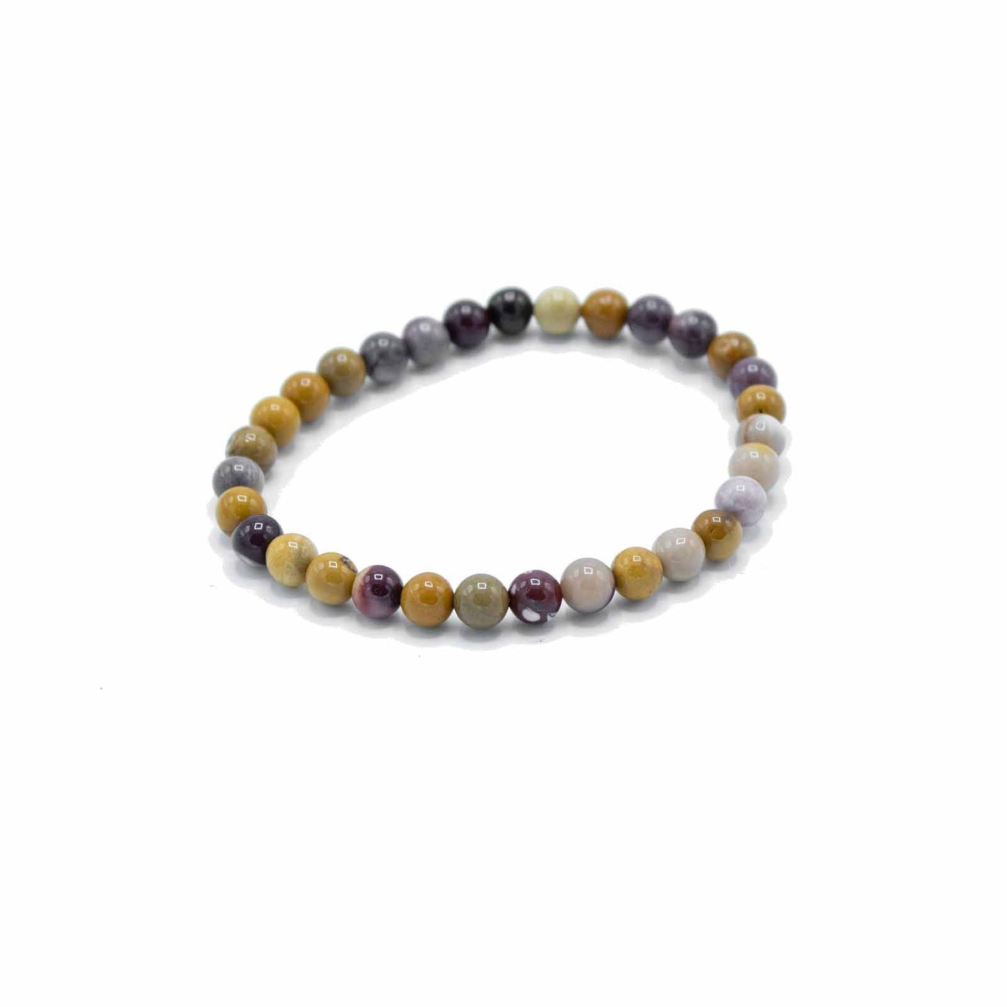 Gemstone Manifestation Bracelet - Rare Mookiate - Wisdom – detail view