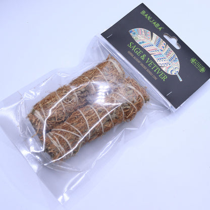 Sage & Vetiver Banjara Smudge Bundle