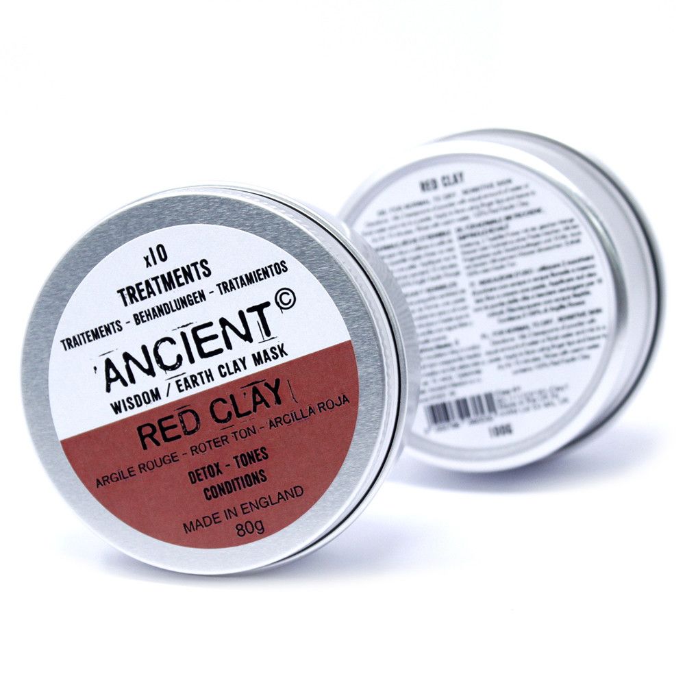 Red Clay Face Mask 80g – lifestyle shot