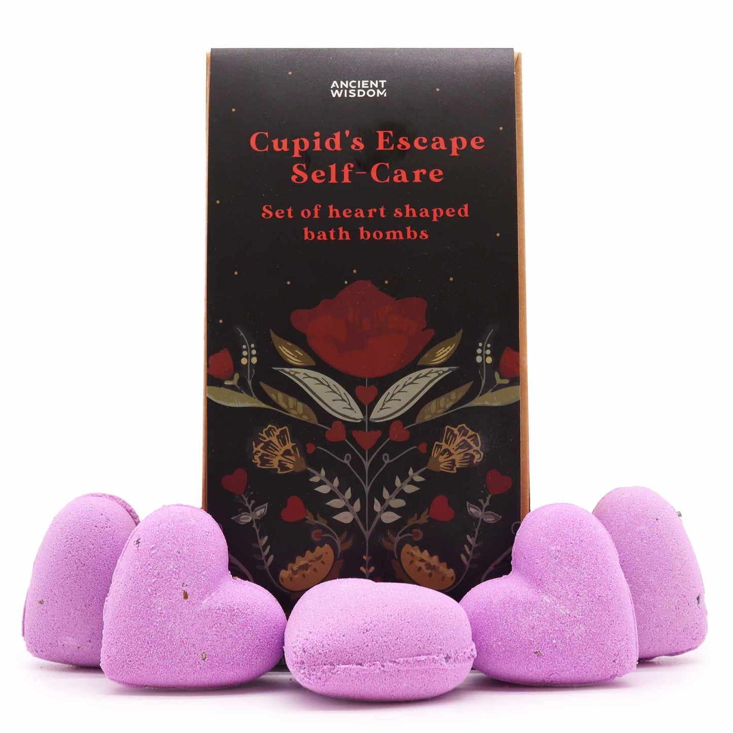 Cupids Escape Self Care Bath Heart Gift Set | Auro & Co
