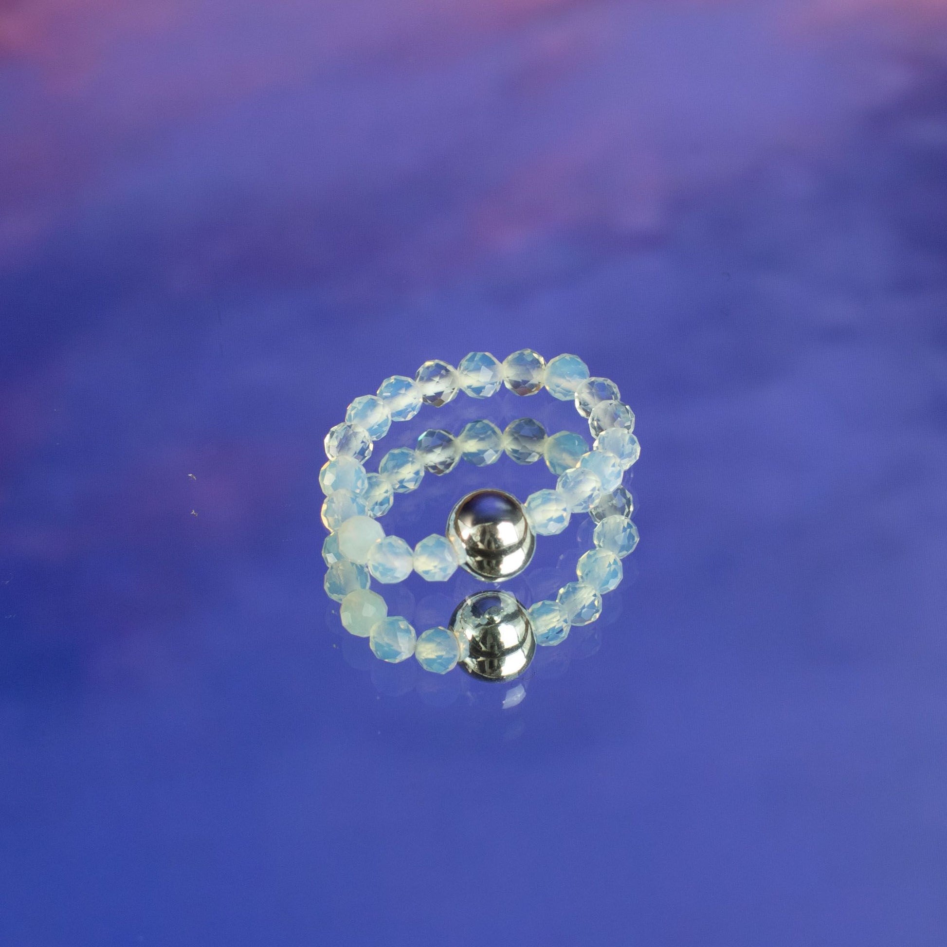 Nymph Spirit Gemstone Ring Set - Full Moon – product image 5