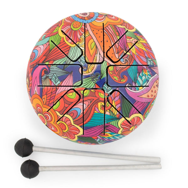 Small Hapi Drum Psychedelic- 13x9cm | Auro & Co