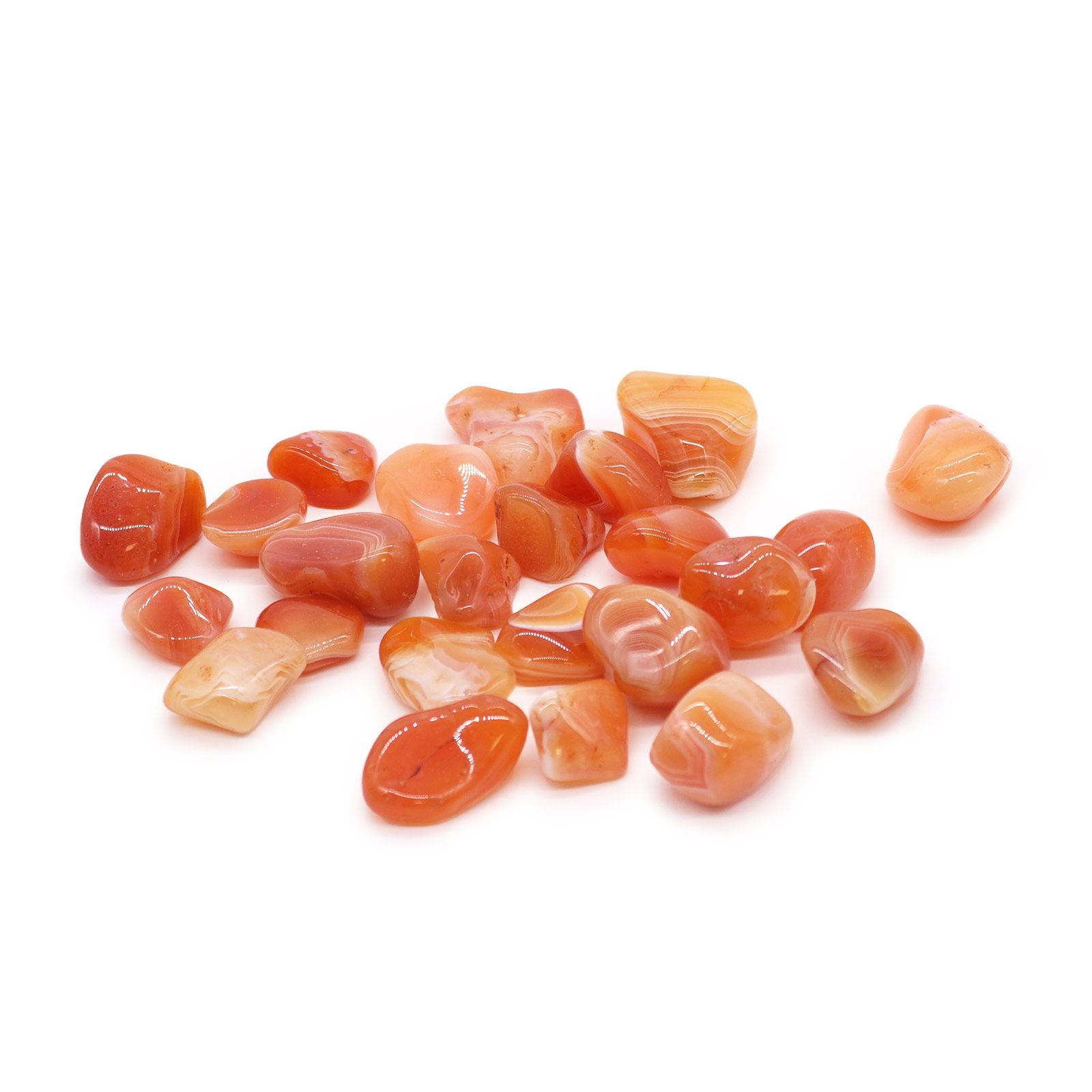 L Tumble Stones - Carnelian | Auro & Co