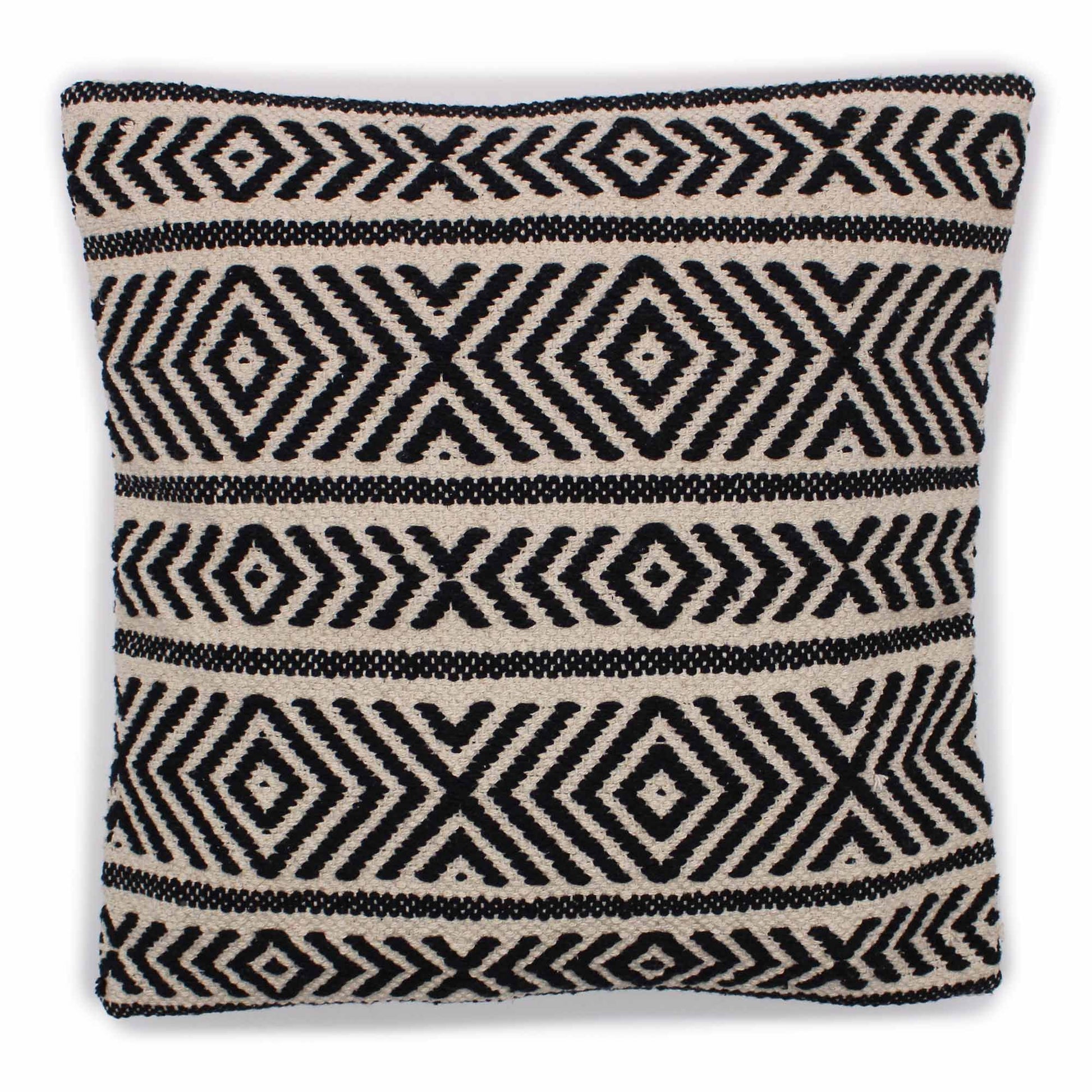 Nomadic Tribal Geometry Cushion Cover – 45x45 cm | Auro & Co