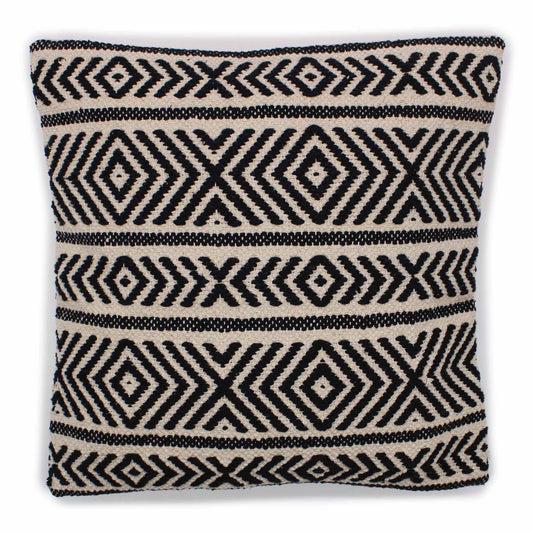 Nomadic Tribal Geometry Cushion Cover – 45x45 cm