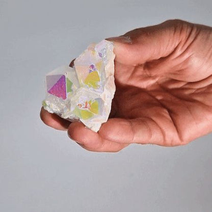 Med Enhanced Quartz - Aura Angel Quartz – detail view