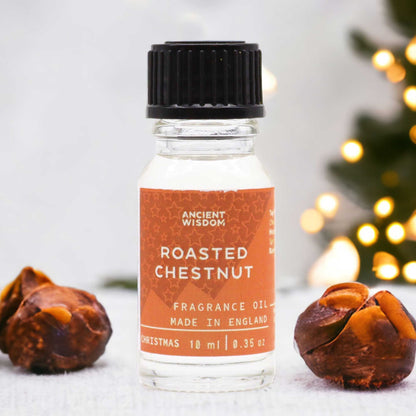 Roasted Chestnut Fragrance Oil 10ml | Auro & Co