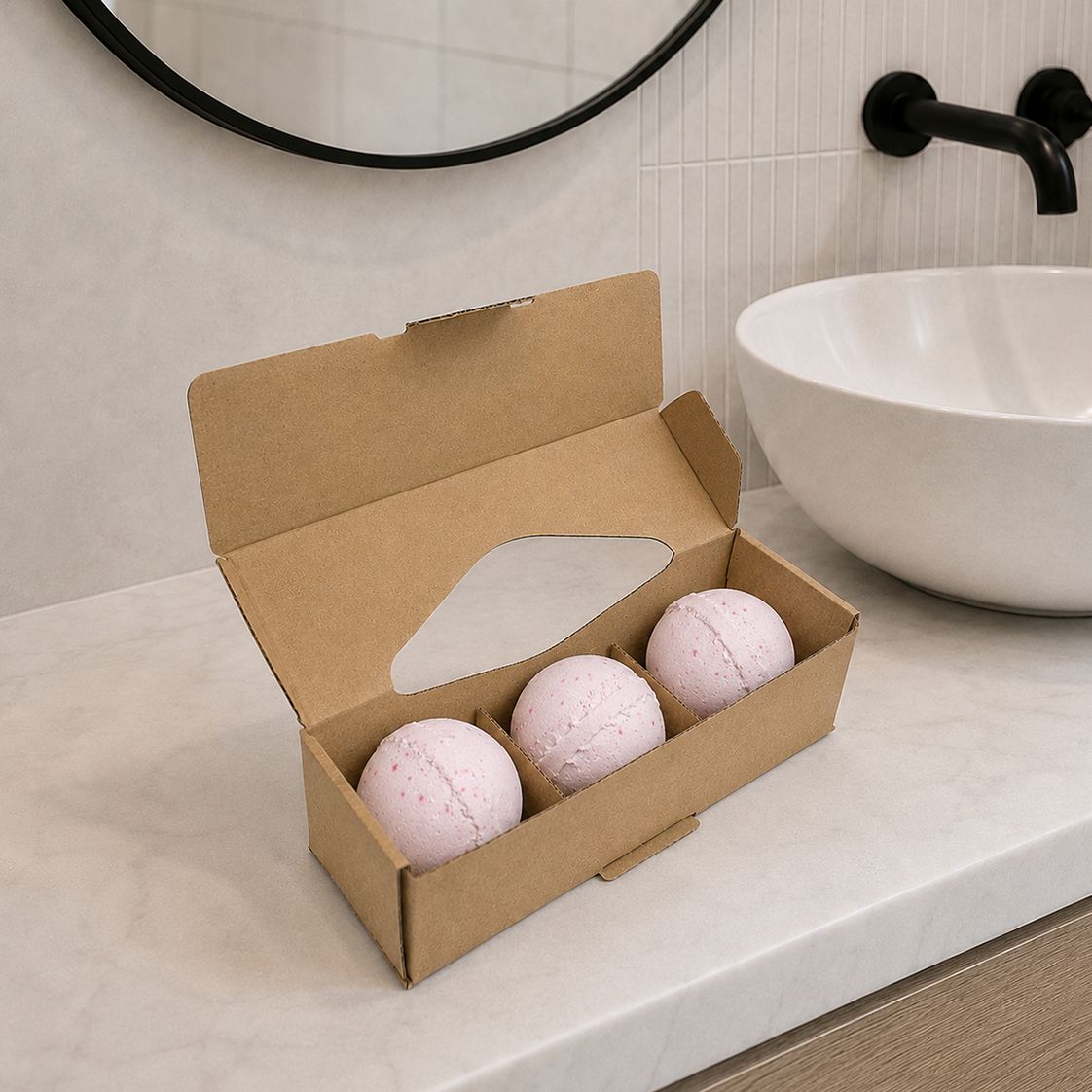 Warming Bath Bombs, Set of 3