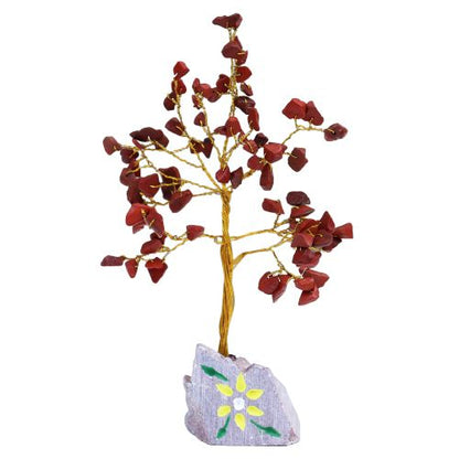 Indian Gemstone Trees Red Jasper - 80 Stone | Auro & Co