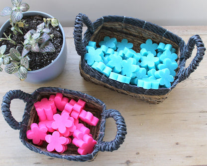 Handwoven Banana Leaf & Raffia Storage Baskets – Set of 3