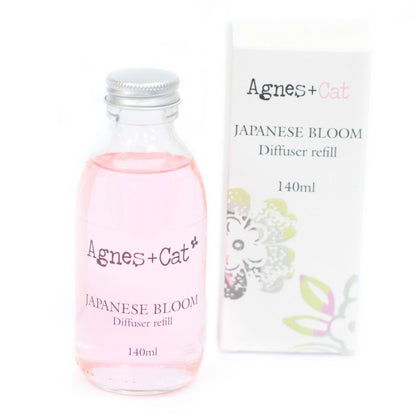 Agnes + Cat Reed Diffuser Refill - Japanese Bloom 150ml – detail view