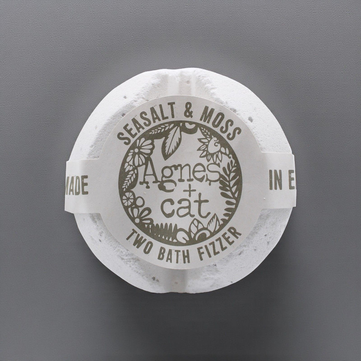Sea Salt & Moss Bath Fizzer | Agnes + Cat