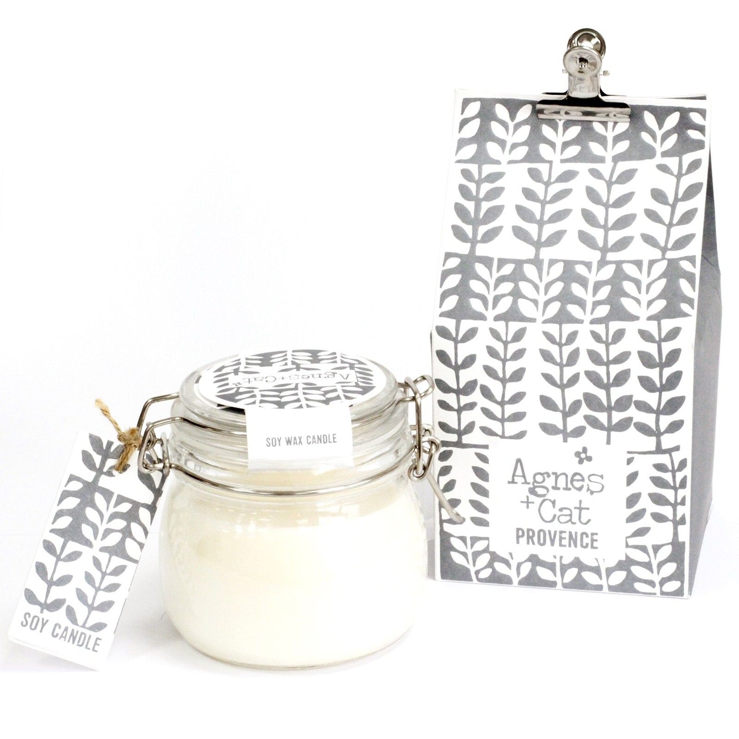 Agnes + Cat Kilner Jar Candle - Provence | Auro & Co