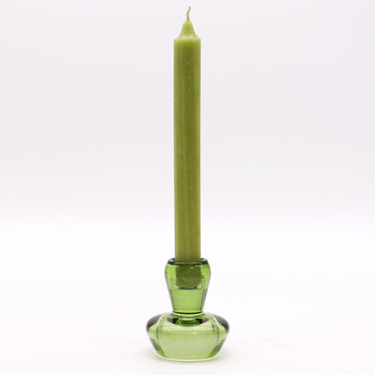 Mushroom Flip Dinner Candle / Tealight Holder - Garden Jade
