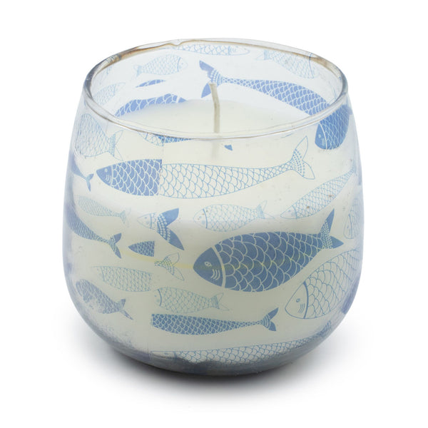 Medium Glass Jar Candles - Seabreeze | Auro & Co