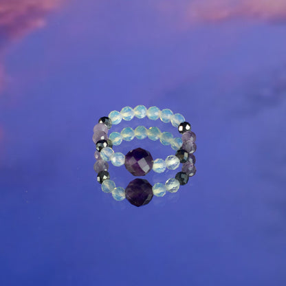 Nymph Spirit Gemstone Ring Set - Full Moon – product image 6
