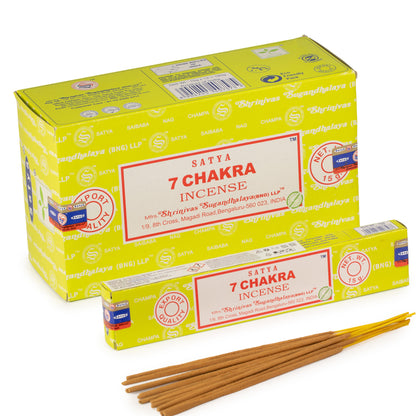 7 Chakra Satya Incense, 15g