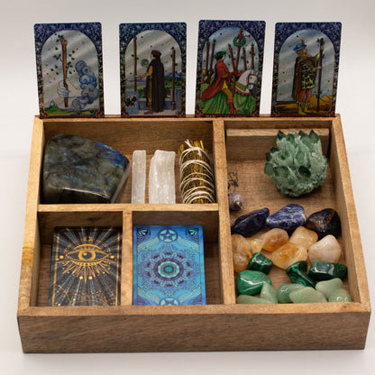Four Section Tarot Box with Card Holder – product image 5