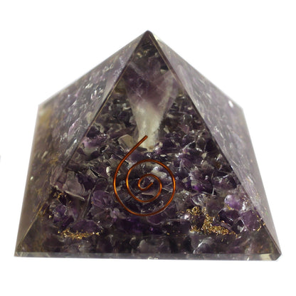Lrg Orgonite Pyramid 70mm - Angel – product image 5