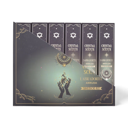 Labradorite Crystal Scents Smudge Incense - Arruda – product image 6