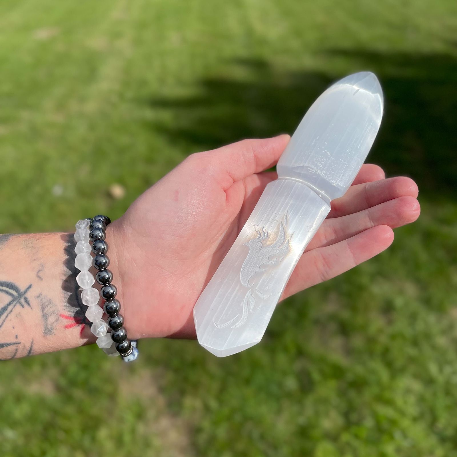 Selenite Ritual Knife - Letting go of the past – product image 6