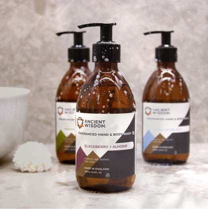 Ginger & Orange Hand & Body Wash  300ml – detail view