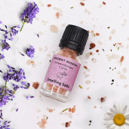 Calm Aromatherapy Smelling Salt – lifestyle shot