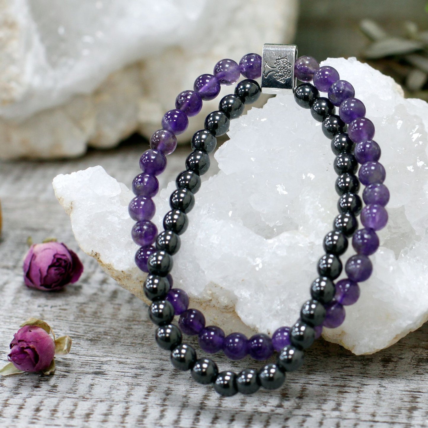 Magnetic Gemstone Bracelet - Amethyst – packaging