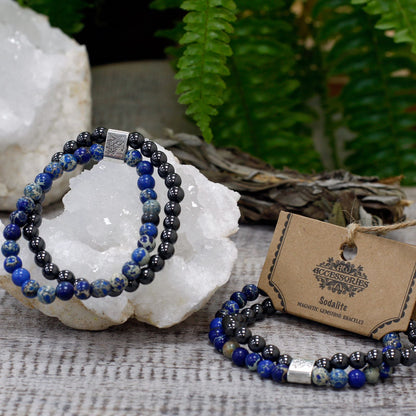 Magnetic Gemstone Bracelet - Sodalite – product image 5