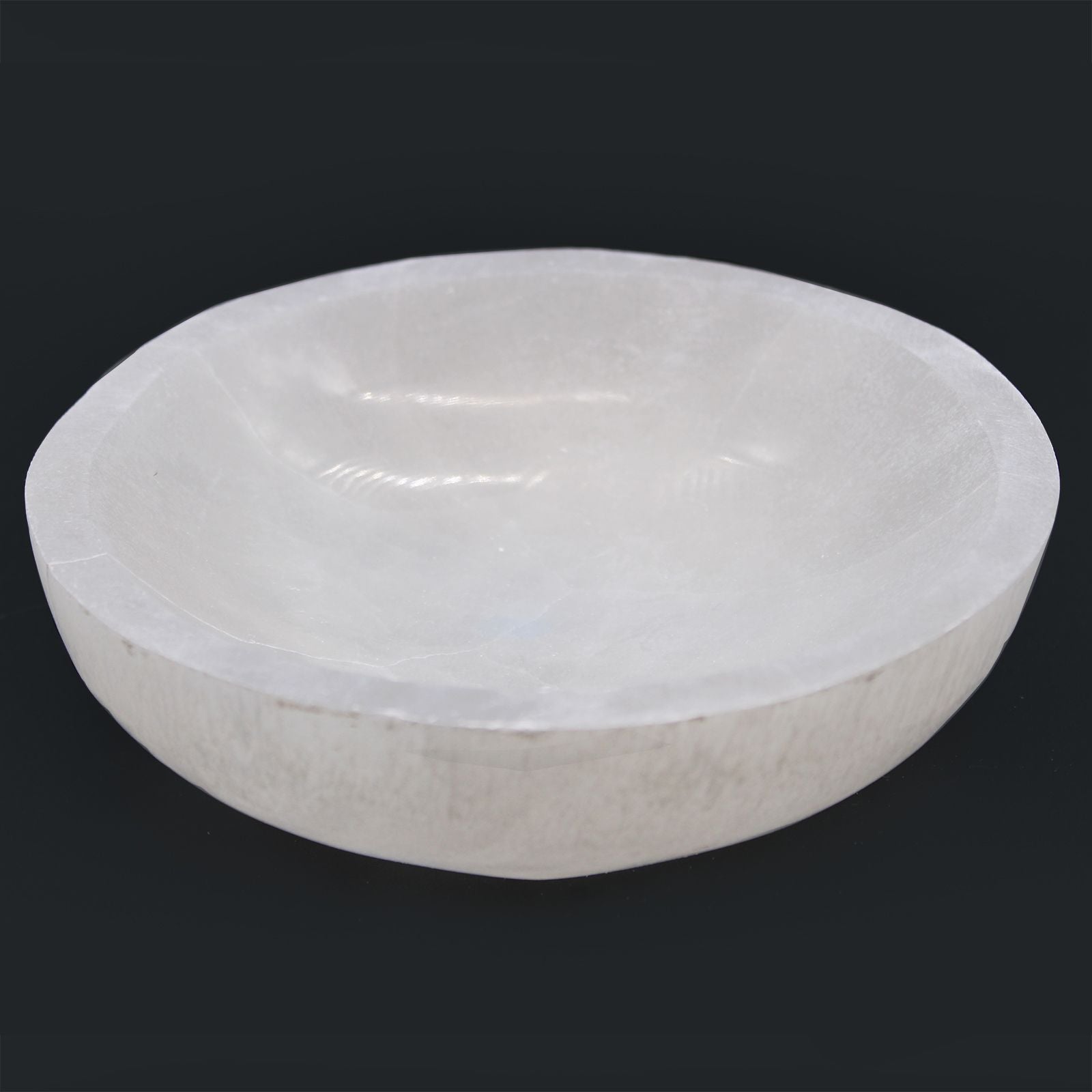 Selenite Round Bowl - 15cm – lifestyle shot