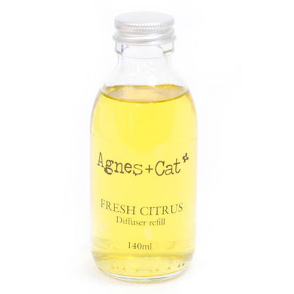 Agnes + Cat Reed Diffuser Refill - Fresh Citrus 150ml – product image 5