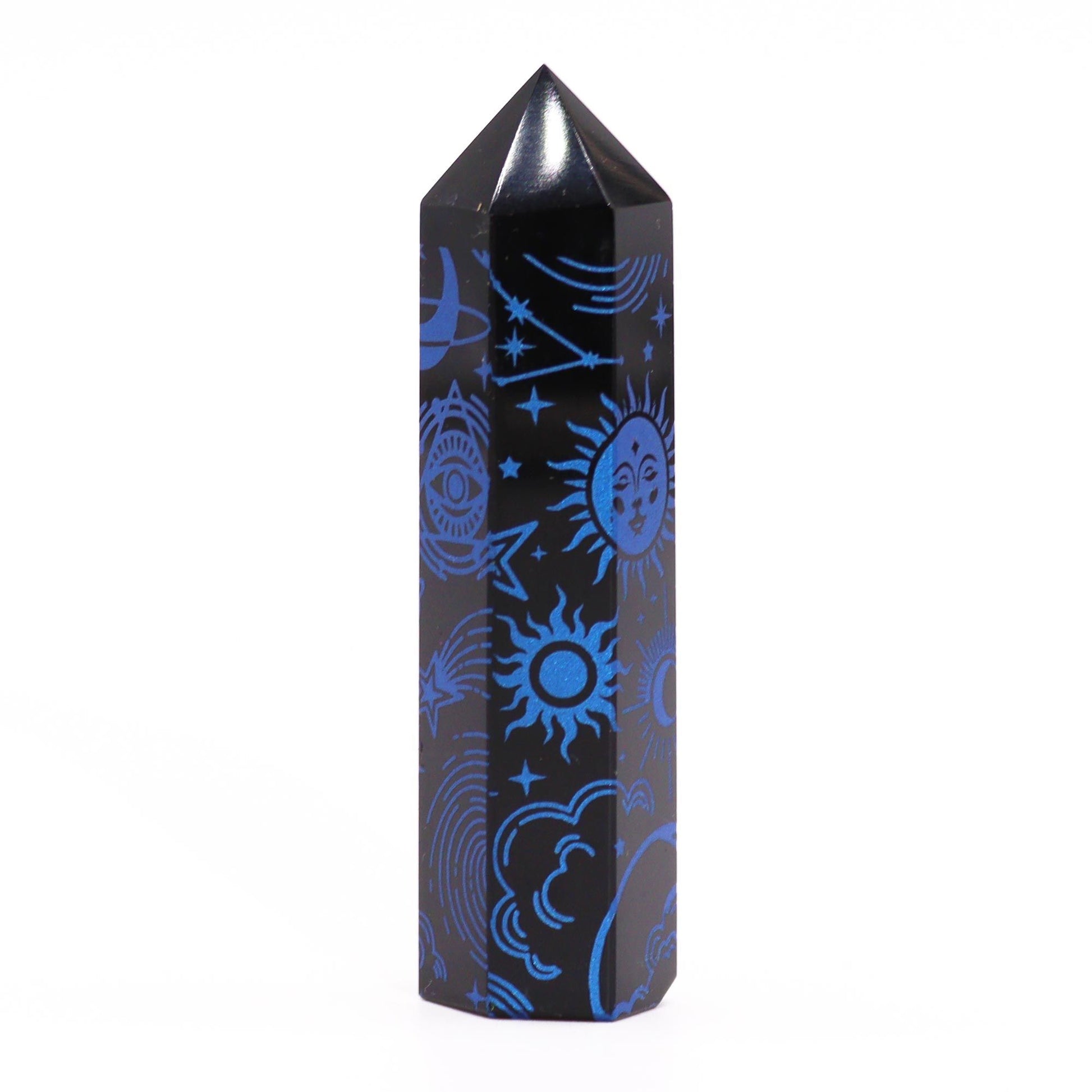 Black Obsidian Point - Mystic Story - Midnight Blue – product image 7