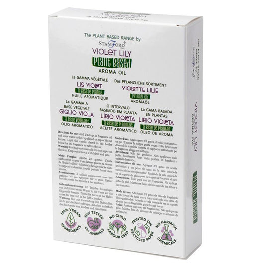 Violet Lilly Plant Based Aroma Oil, 10ml
