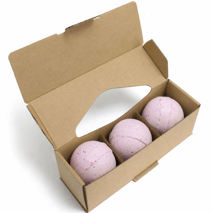 Passion Bath Bombs, Set of 3