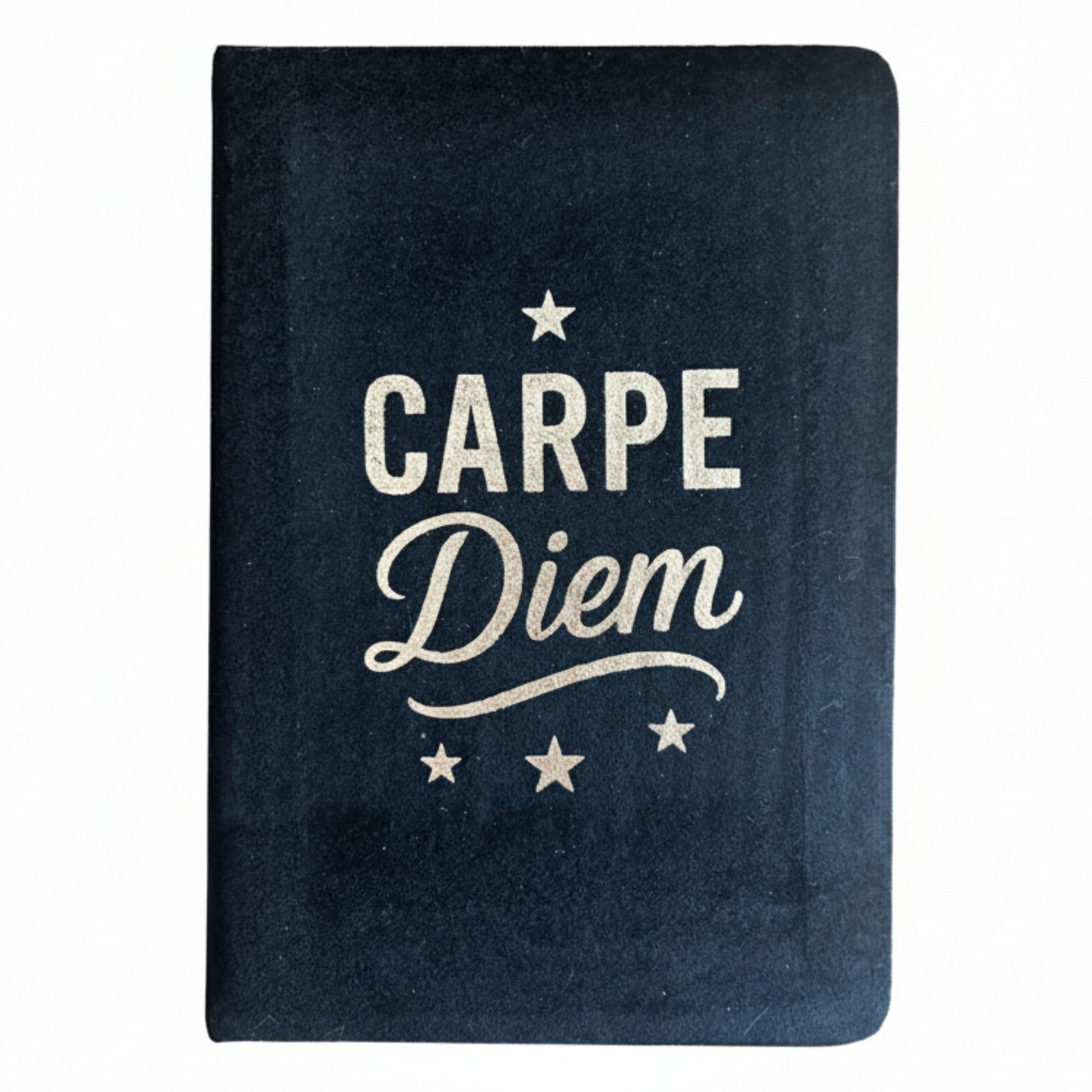 Black Velvet Notebook - 80 pages - Carpe Diem | Auro & Co