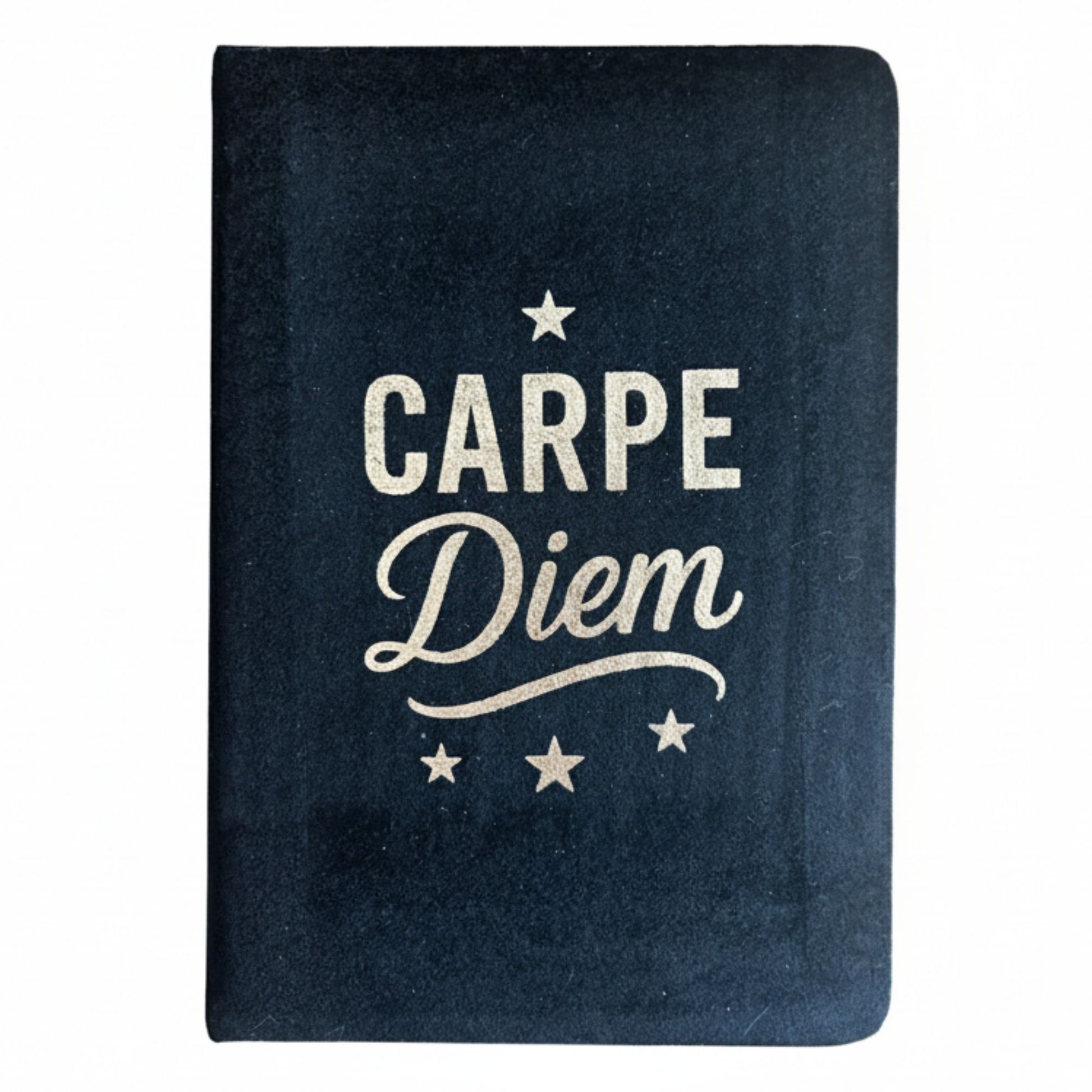 Black Velvet Notebook - 80 pages - Carpe Diem | Auro & Co